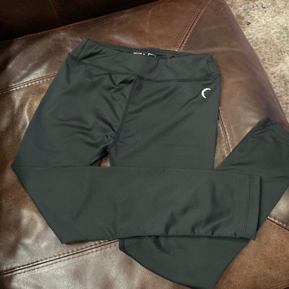 Zyia Girls Black Leggings - Size 8-9